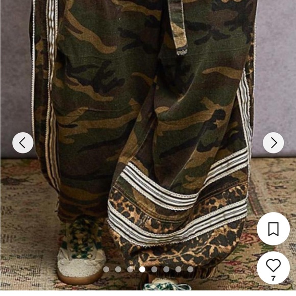 NWOT POL Camouflage and Leopard Print Pants - Picture 4 of 10